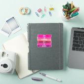 Bücher statt Blumen Aufkleber (iPad Hülle)