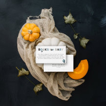 Bücher stecken Niedliche Halloween Monster Babydus