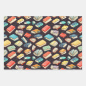 Bücher & Stifte Chalk Zeichnend Schulgeschenk Geschenkpapier Set (Vorderseite)