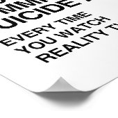 BÜCHER-SUICID POSTER (Ecke)