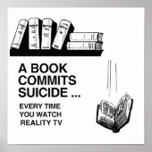 BÜCHER-SUICID POSTER (Vorne)