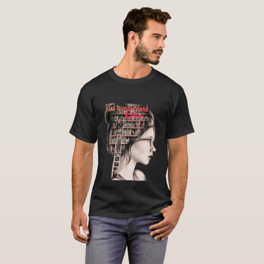 Bücher T-Shirt (Vorne ganz)