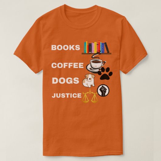 BÜCHER T-Shirt (Design vorne)