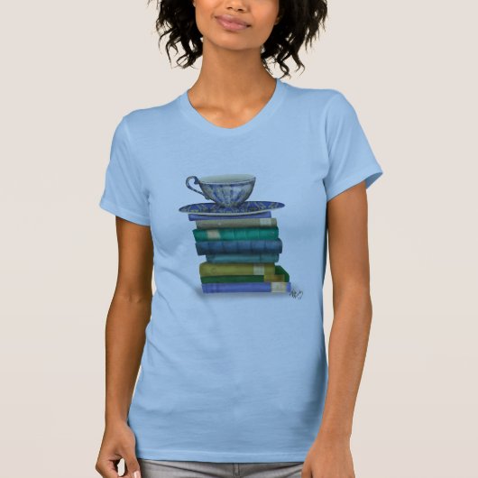 Bücher T-Shirt (Vorderseite)