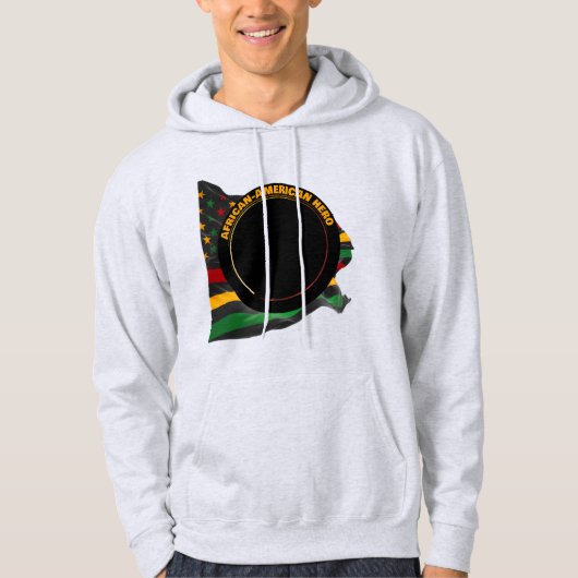 BUCHER T WASHINGTON Black History Monat Hoodie (Vorderseite)