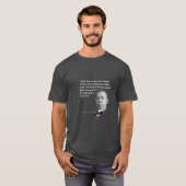 Bucher T. Washington Zitat zur Wahrheit, richtig, T-Shirt (Vorne ganz)
