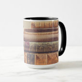 Bücher Tasse (VorderseiteRechts)