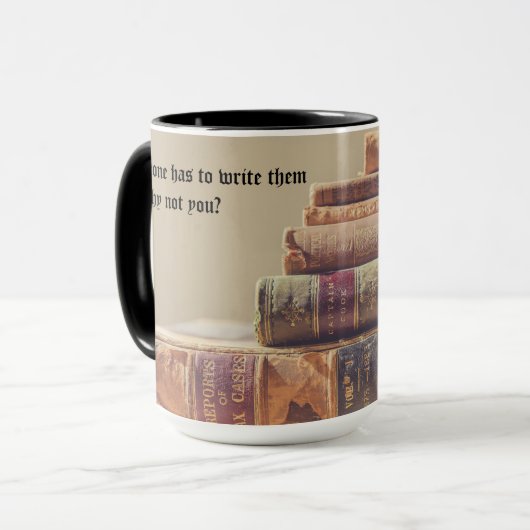 Bücher Tasse (Vorderseite Links)