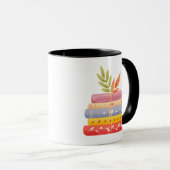 Bücher Tasse (VorderseiteRechts)