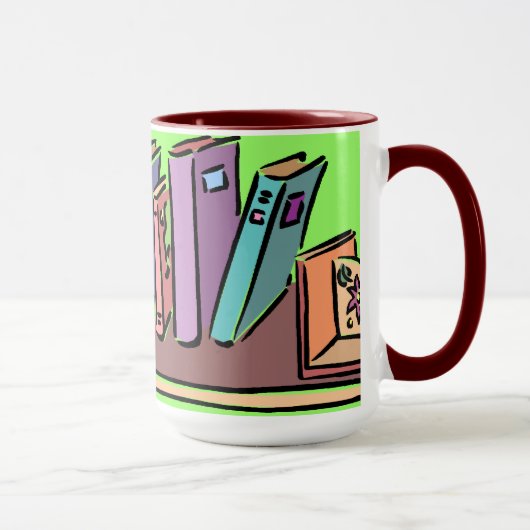 Bücher Tasse (Rechts)