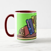 Bücher Tasse (Links)