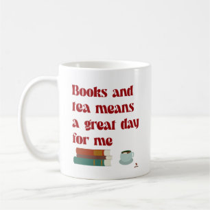 Bücher Tee Großartiger Tag Für Mich Cozy Reader Sl Kaffeetasse