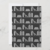 Bücher Thema Quinceanera Einladung (Rückseite)