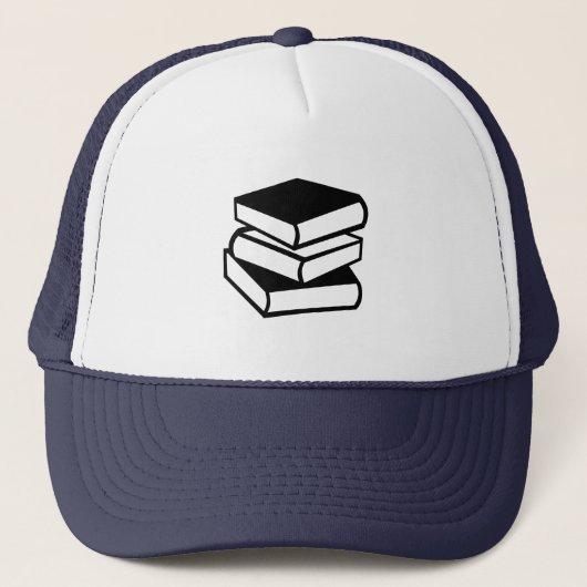 Bücher Truckerkappe (Vorderseite)