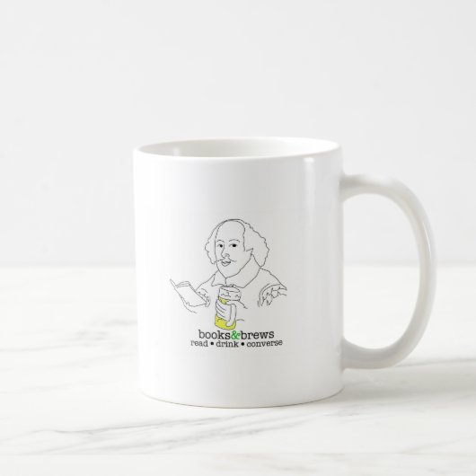 Bücher u. Gebräu-Logo Kaffeetasse (Rechts)