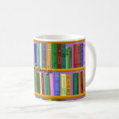 Bücher über die Regale Thunder_Cove Kaffeetasse (VorderseiteRechts)