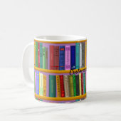Bücher über die Regale Thunder_Cove Kaffeetasse (Vorderseite Links)
