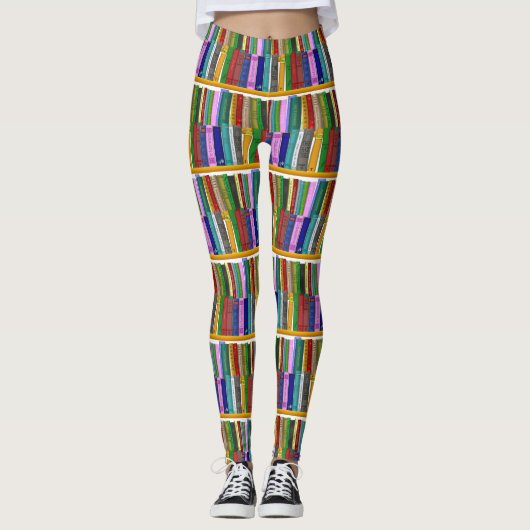 Bücher über die Regale Thunder_Cove Leggings (Vorderseite)