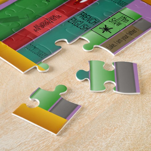 Bücher über die Regale Thunder_Cove Puzzle (Seite)