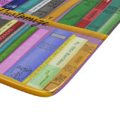 Bücher über die Regale Thunder_Cove Schneidebrett (Ecke)