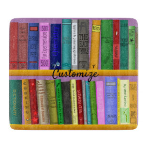 Bücher über die Regale Thunder_Cove Schneidebrett