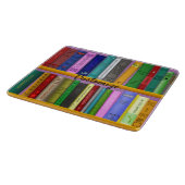 Bücher über die Regale Thunder_Cove Schneidebrett (Ecke)