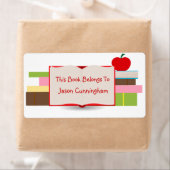 Bücher und Apple-Buchzeichen (Insitu)