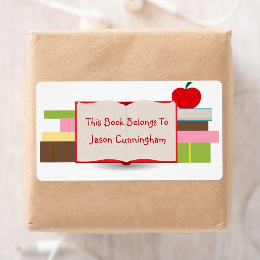 Bücher und Apple-Buchzeichen (Insitu)