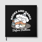 Bücher und Barks - Niedliches Design für schlampig Gästebuch (Vorderseite)