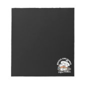 Bücher und Barks - Niedliches Design für schlampig Notizblock (Vorderseite)