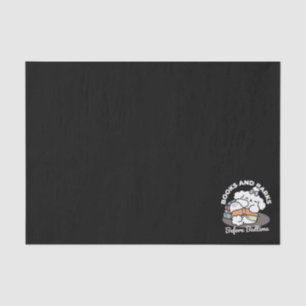 Bücher und Barks - Niedliches Design für schlampig Seidenpapier