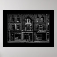 Bücher und Bistros und Butcher Nr. 10 mit Grenze