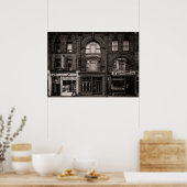 Bücher und Bistros und Metzger Nr. 4 Poster (Küche)
