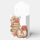 Bücher und Blume Geschenkschachtel (Geöffnet)