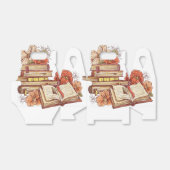 Bücher und Blume Geschenkschachtel (Ungefaltet)