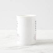 Bücher und Blume Oscar Wilde Kaffee Tasse (Vorderseite)