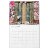 Bücher und Blüten 2026 Kalender (Feb 2027)