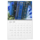Bücher und Blüten 2026 Kalender (Mär 2027)