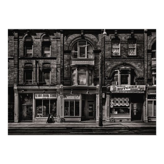 Bücher und Breaks und Butchers Fotodruck (Vorne)