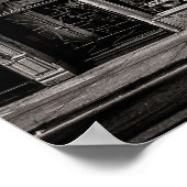 Bücher und Breaks und Butchers Poster (Ecke)