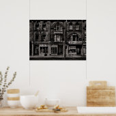 Bücher und Breaks und Butchers Poster (Küche)