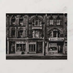 Bücher und Breaks und Butchers Postkarte