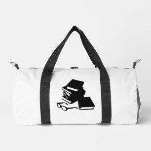 Bücher und Brillen Duffle Bag