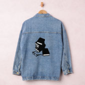 Bücher und Brillen Jeansjacke (Hangar)