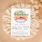 Bücher und Brunch Kinderdusche Einladung