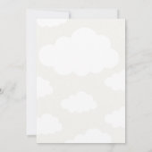 Bücher und Brunch-Storybook Babydusche Einladung (Rückseite)