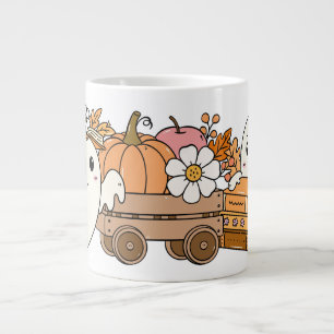 Bücher und Bücher - Design für das Lesen von Geist Jumbo-Tasse