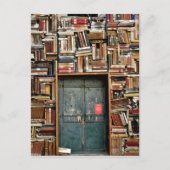 Bücher und Bücher Postkarte (Vorderseite)