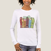 Bücher und Bücher Tri-Blend Shirt (Vorderseite)
