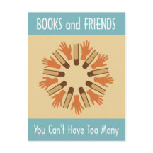 Bücher und Freunde, man kann nicht zu viele haben